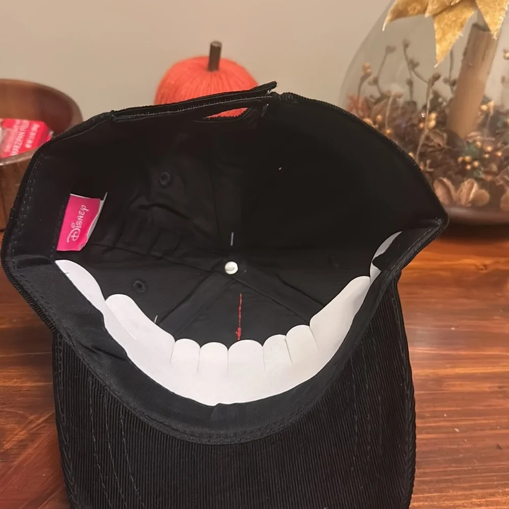 Disney girls Minnie Mouse Black Ball Cap Baseball Hat Mouse Ears & Bow